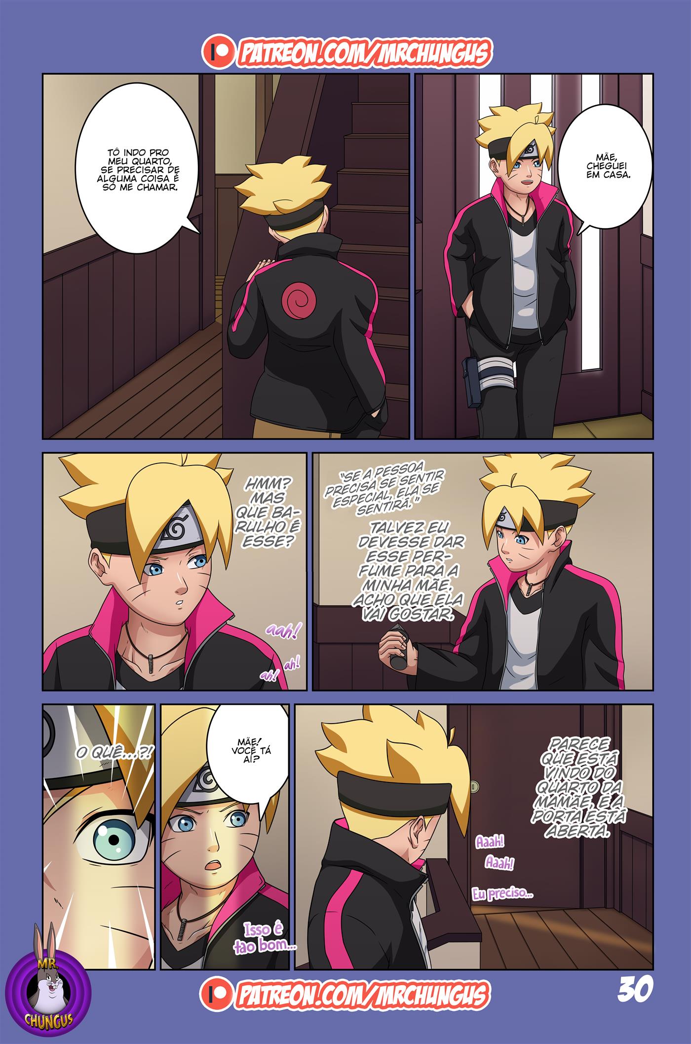 A aventura pervertida de Boruto