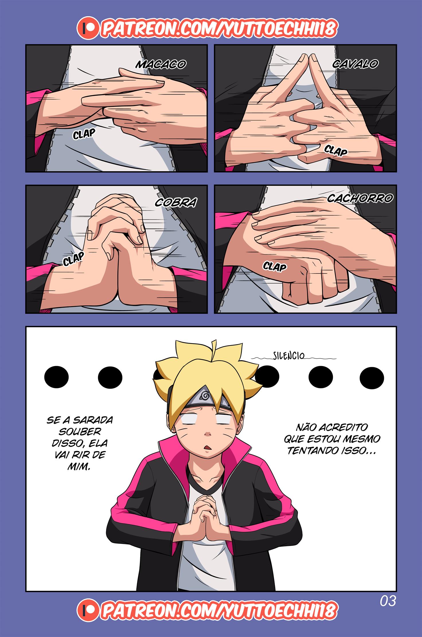 A aventura pervertida de Boruto