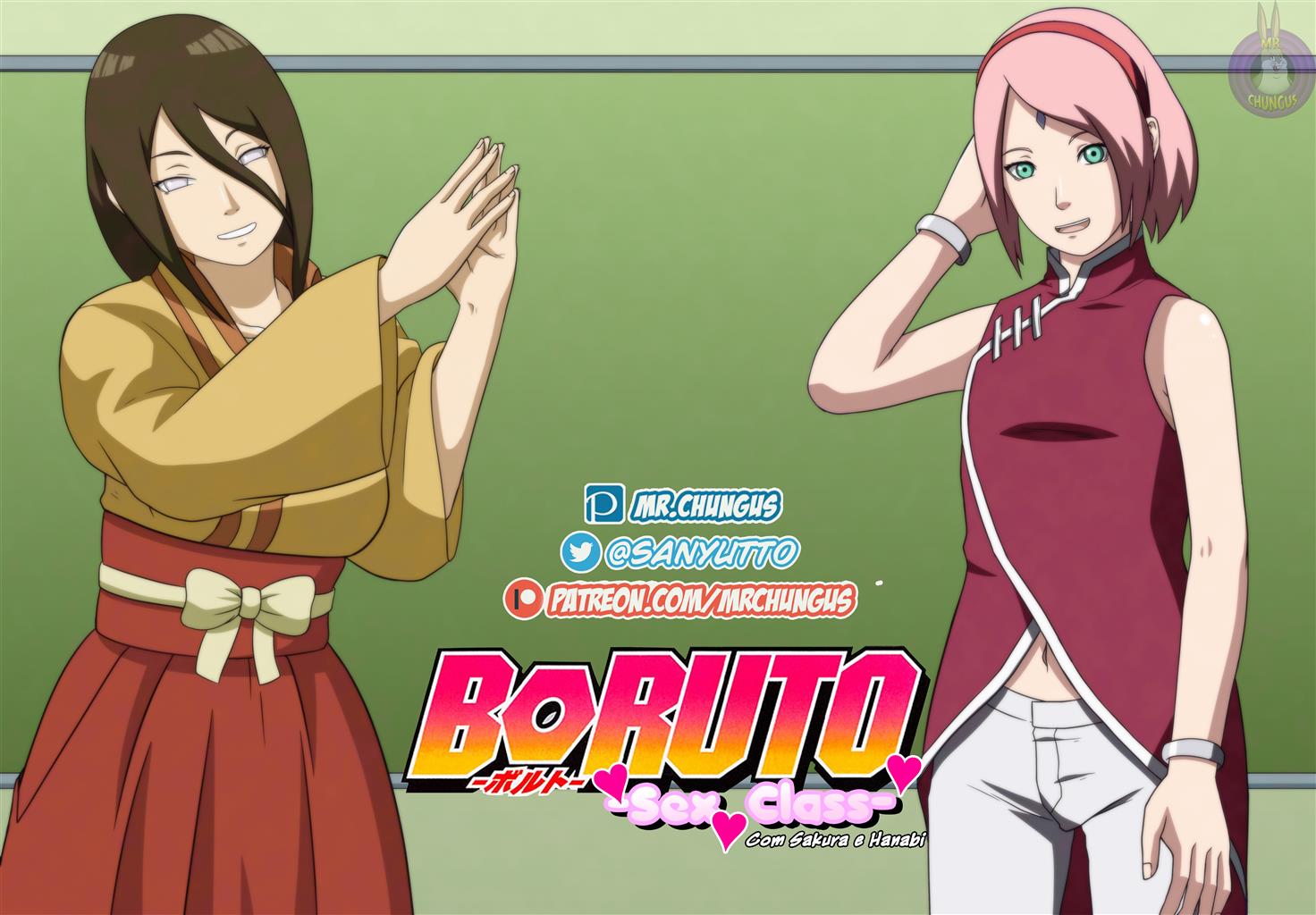 Aula de sexo com Sakura e Hanabi