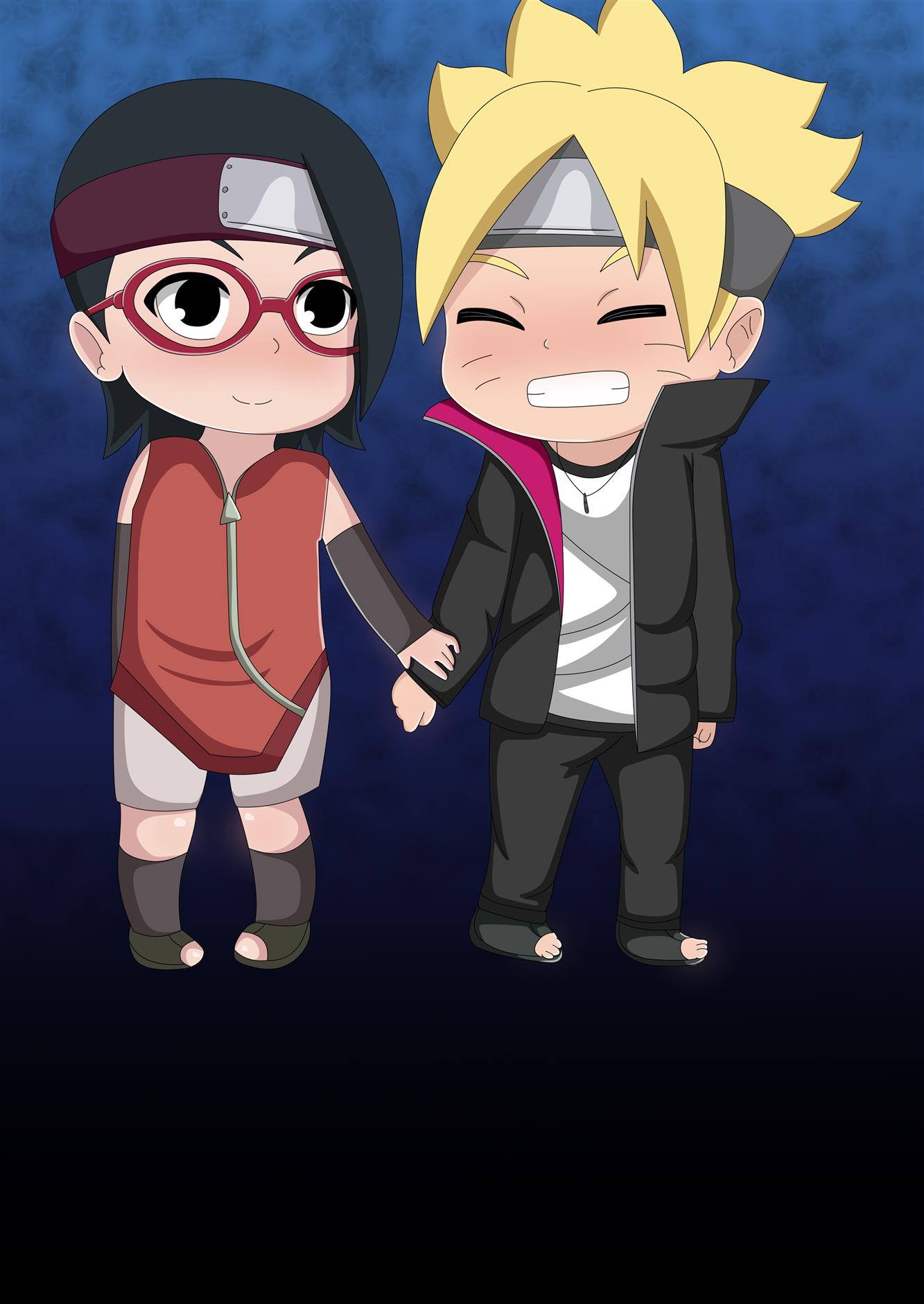 Dia do Namorados de Boruto e Sarada