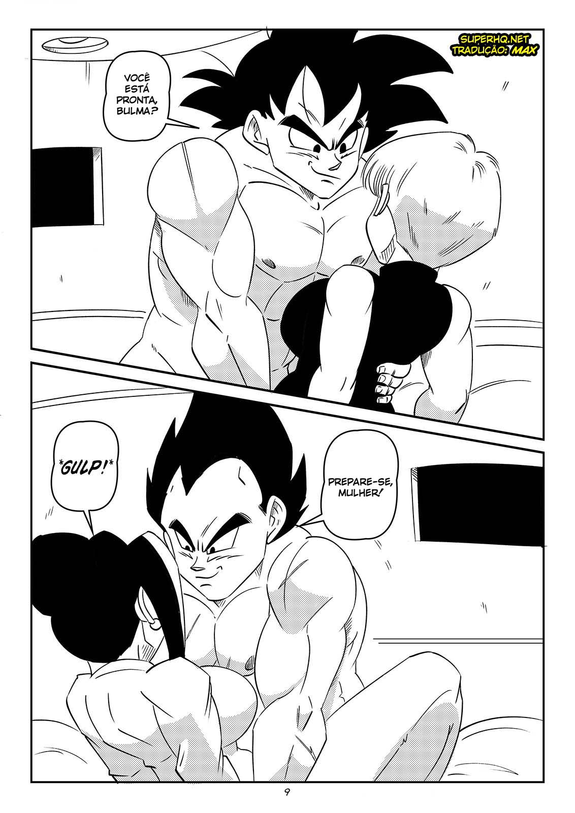 Troca de casais - Chi-Chi e Vegeta vs Goku e Bulma