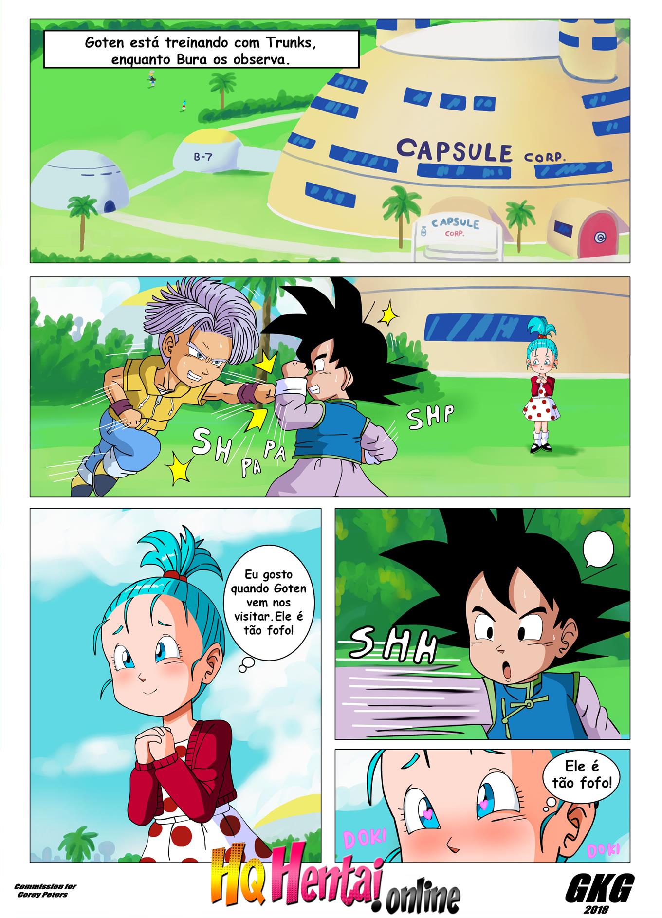 Goten e Bra