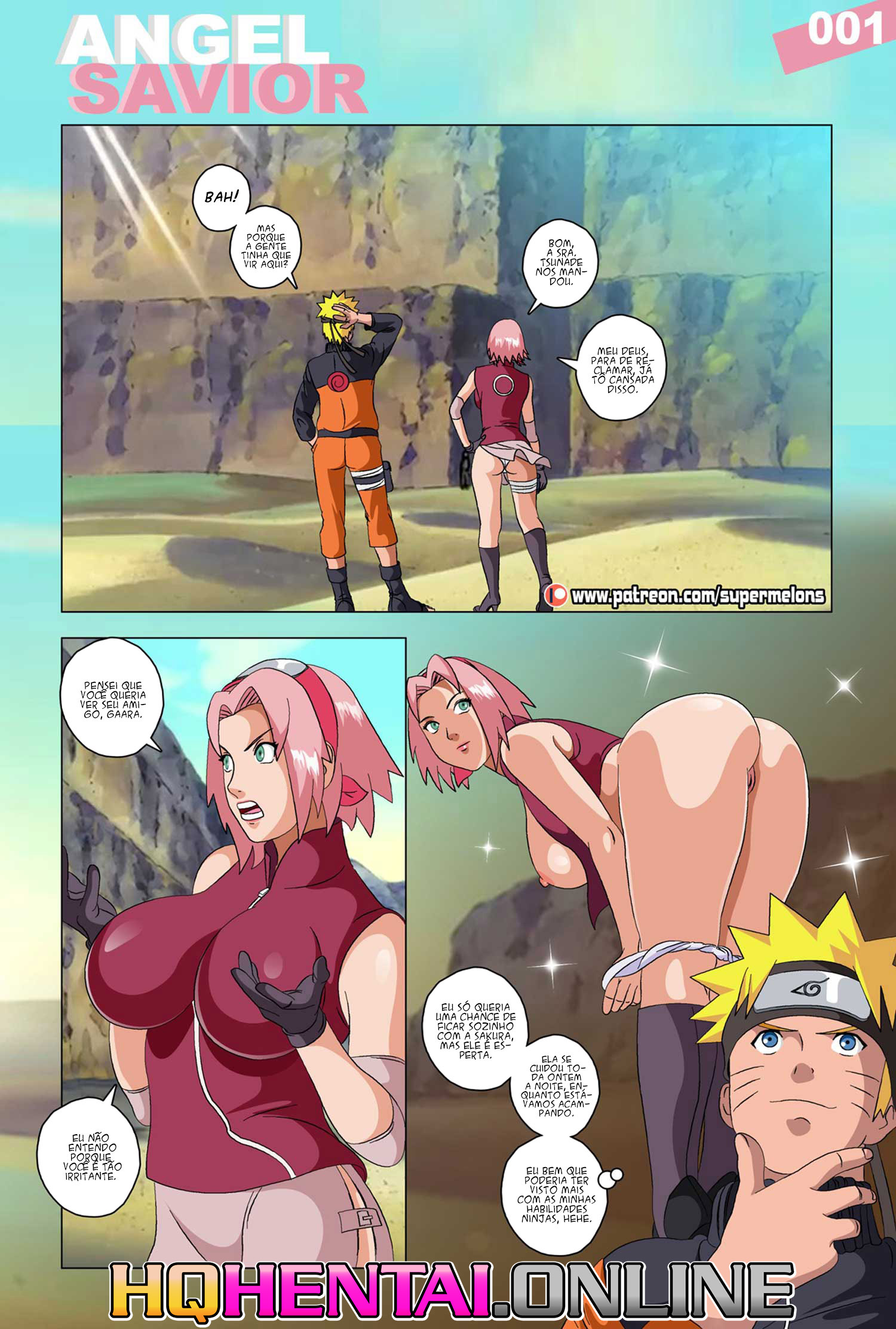 Sakura a ninja médica safada