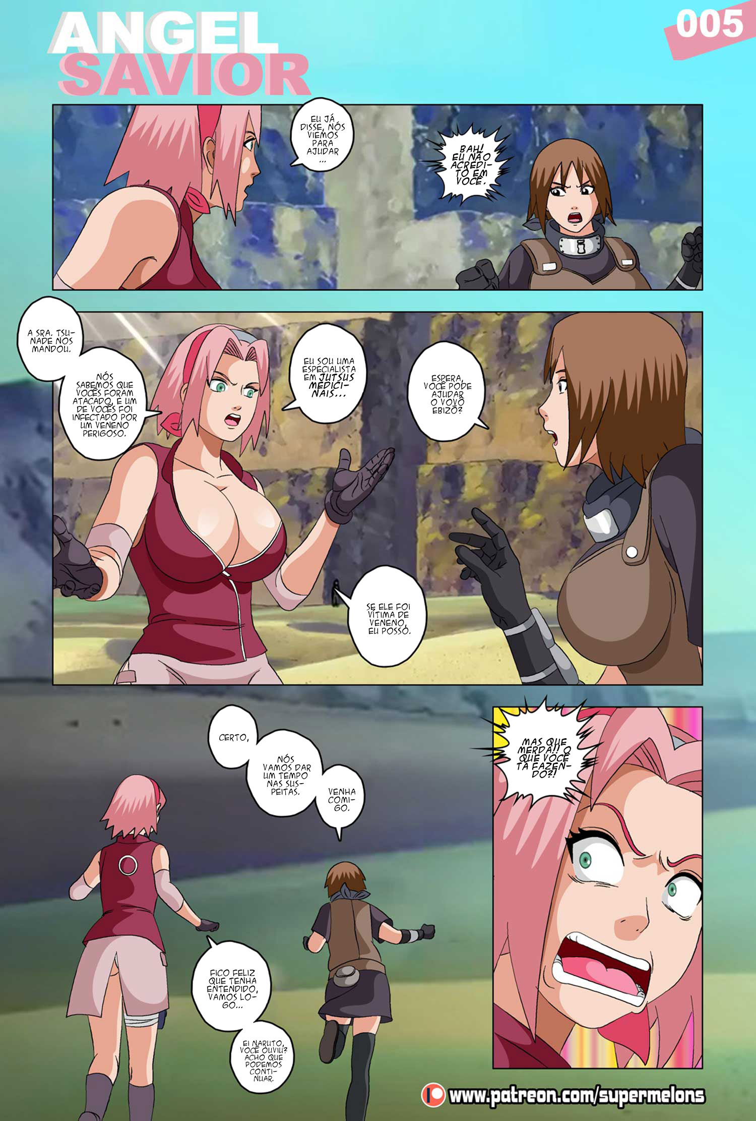 Sakura a ninja médica safada