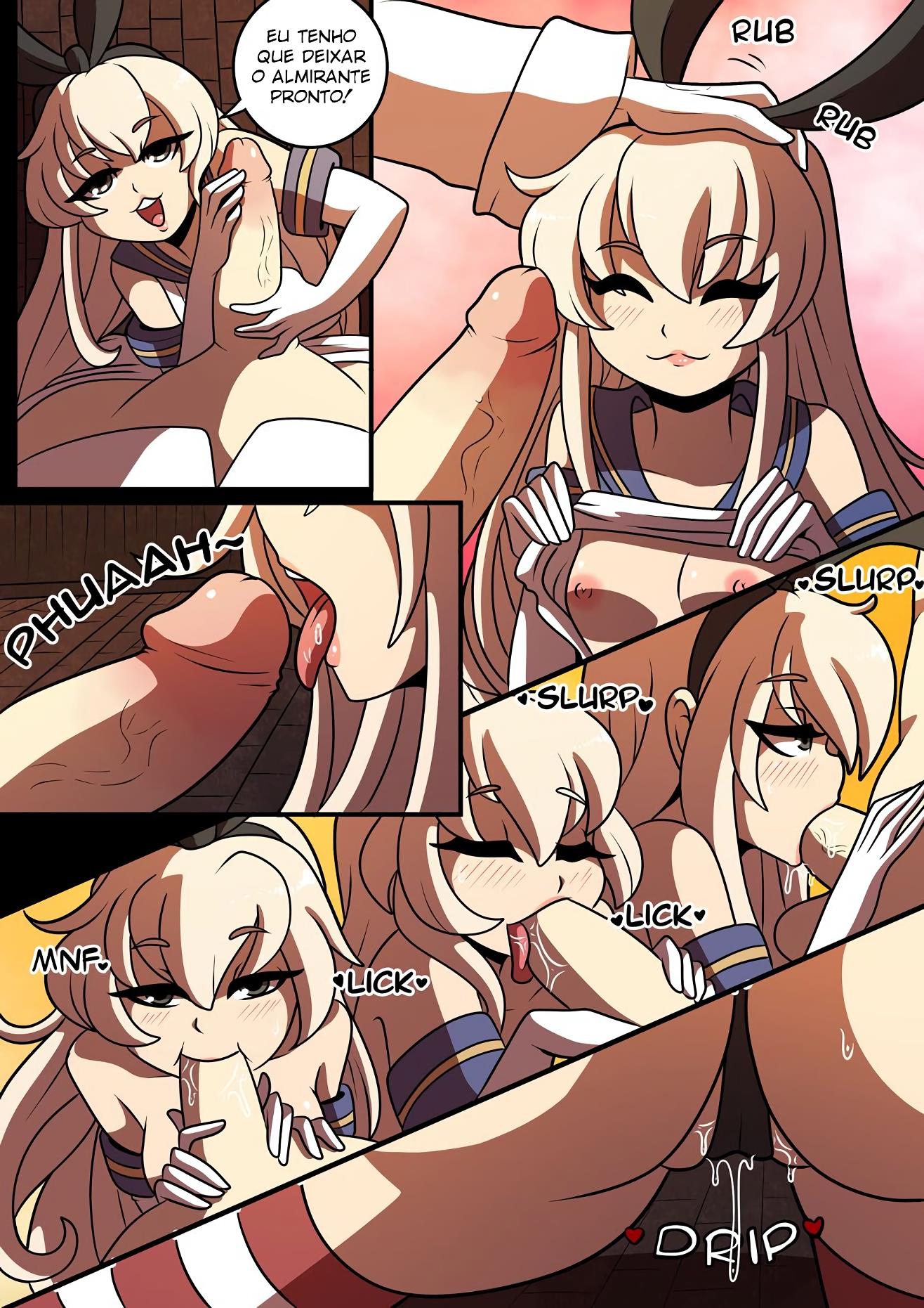 Shimakaze a esposa navio