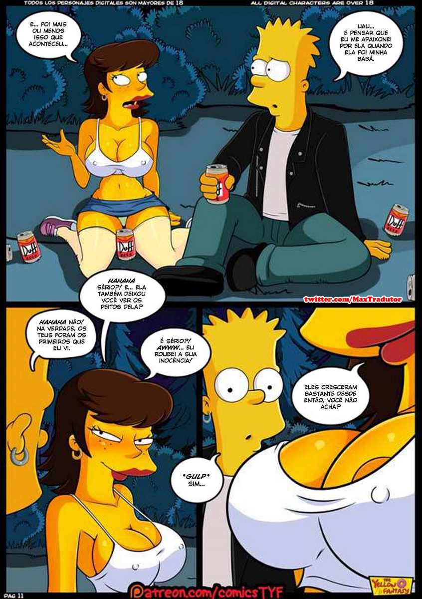 The Yellow Fantasy, Reencuentro Simpsons